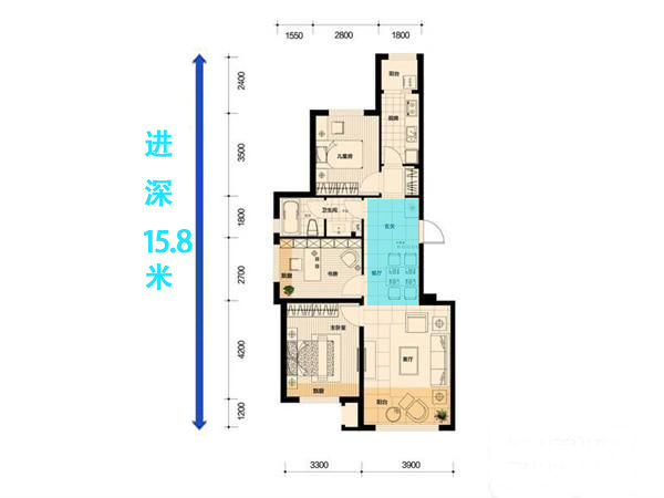 都在关注户型楼层 买房你关注过开间和进深吗